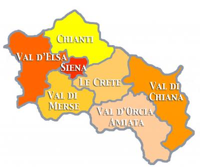 La provincia di Siena
